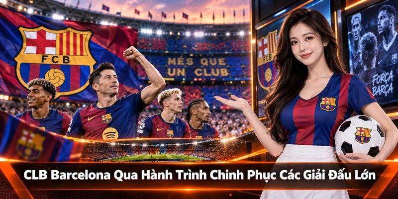 CLB Barcelona Qua Hành Trình Chinh Phục Các Giải Đấu Lớn